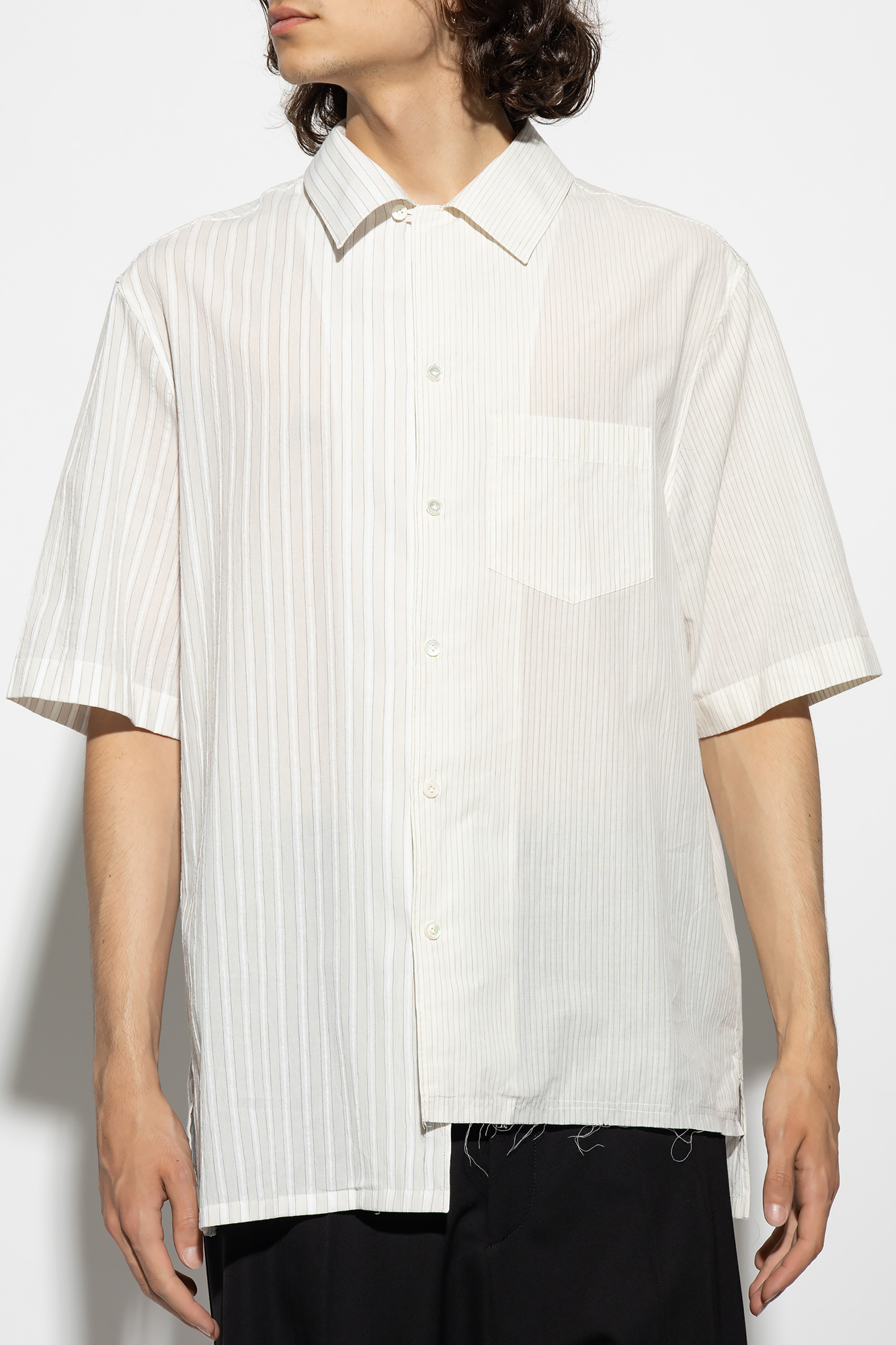 Lanvin Asymmetrical shirt | Men's Clothing | Vitkac